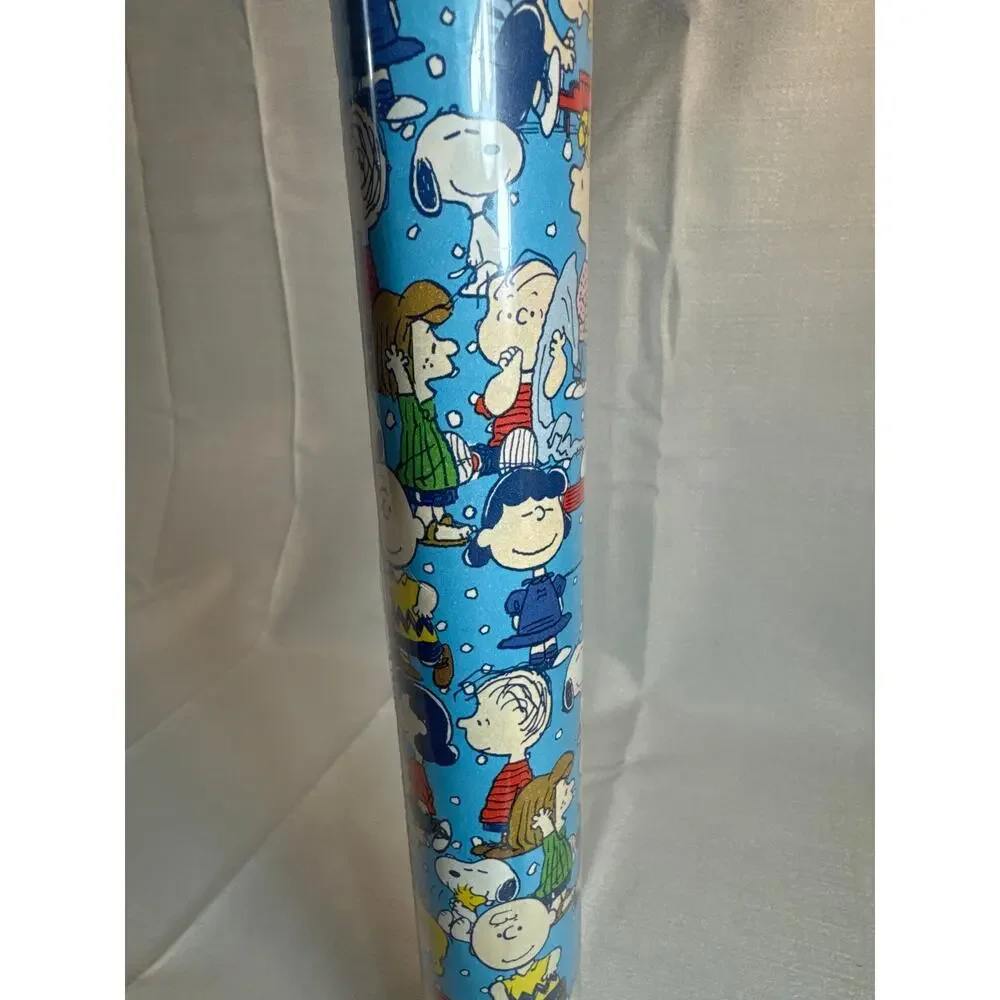 Peanuts Gang Birthday Party Wrapping paper 50 sqft 41